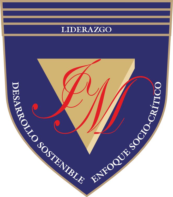 Uniformes Escolares de Alta Calidad en Unicontex a blue shield with a triangle and red text