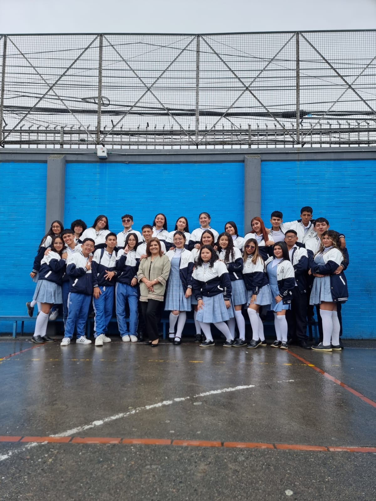 NewProm a group of people posing for a photo